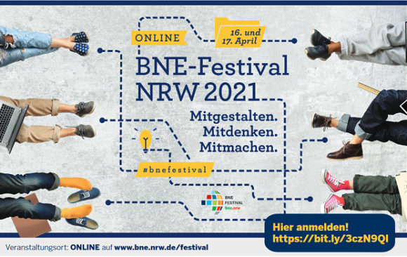 BNE-Festival 2021 Wir sind dabei: Freitag, 16.4. und Samstag 17.4.