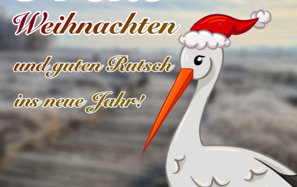 Das Moorhus wünscht frohe Weihnachten und einen guten Rutsch ins neue Jahr!