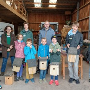 Nabu Ferienspiele Nistkastenbau