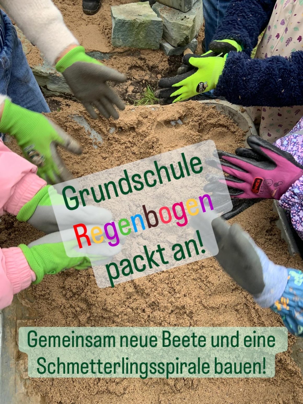 3437676A-C566-49BA-A4D9-02D7D2917C61 Eine Schmetterlingsspirale und Beete entstehen!