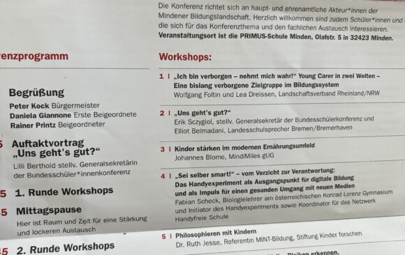 Flyer Bildungskonferenz Flyer Bildungskonferenz